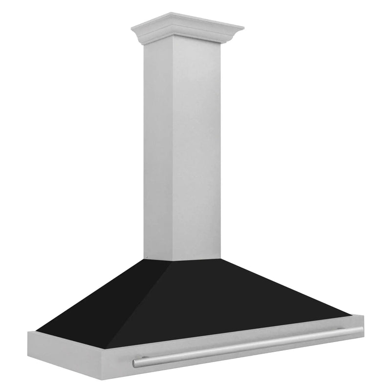 ZLINE 48" Stainless Range Hood Shell, Stainless Handle KB4SNX-BLM-48 by Farmhouse Kitchen and Bath