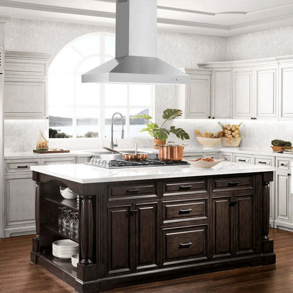 ZLINE 48" Stainless Steel Island Range Hood, KL3i-48, photo 2 of 9