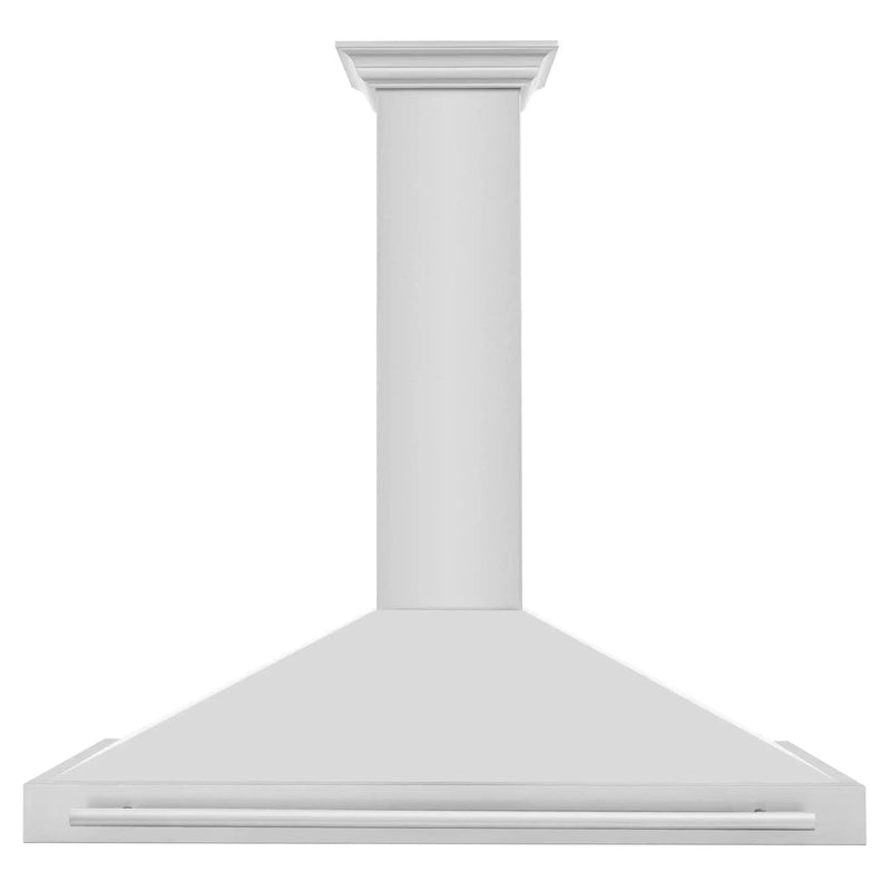 ZLINE 48" Stainless Steel Range Hood with Stainless Steel Handle KB4STX-48 by Farmhouse Kitchen and Bath