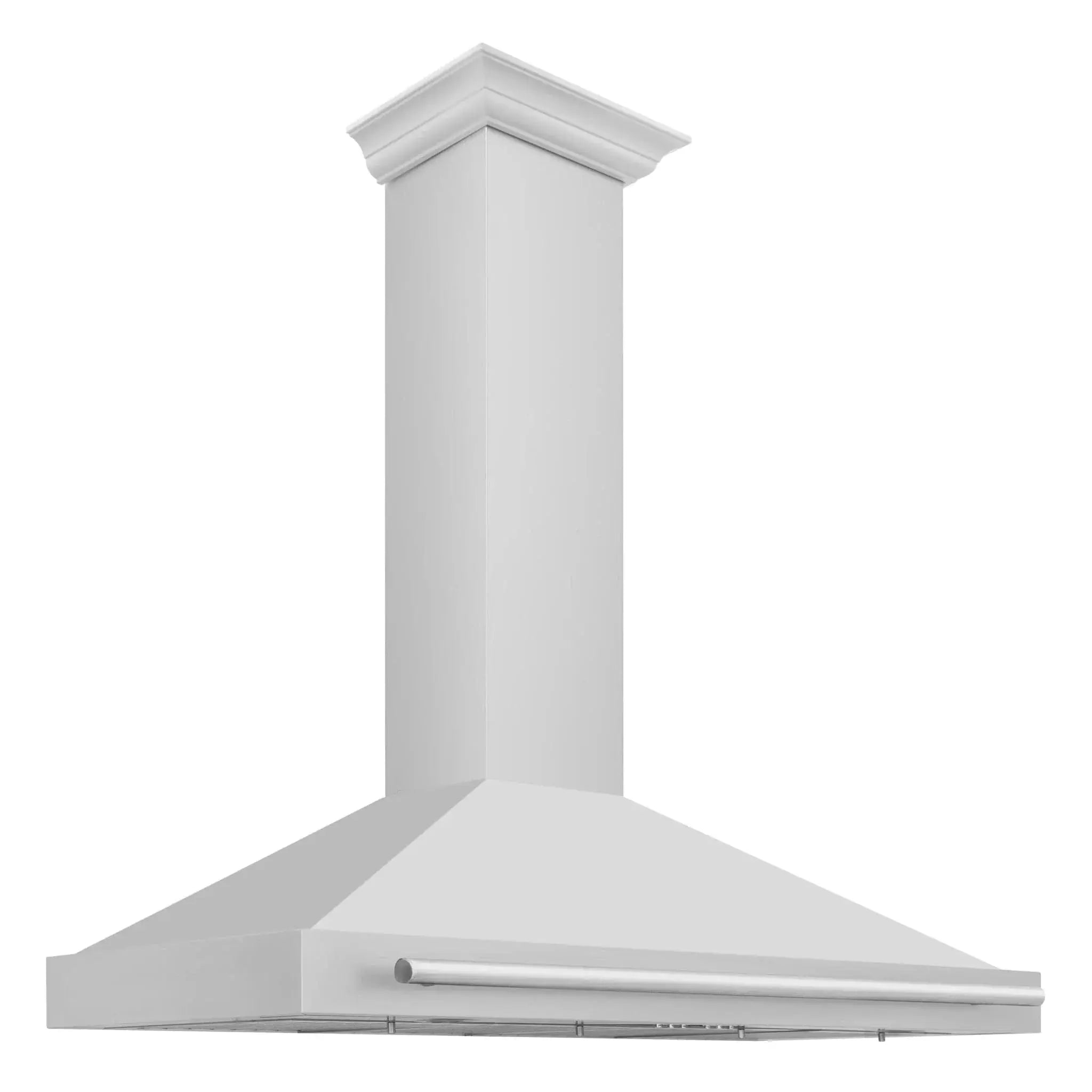 ZLINE 48" Stainless Steel Range Hood with Stainless Steel Handle KB4STX-48 by Farmhouse Kitchen and Bath