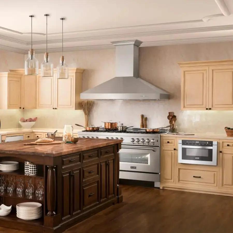 ZLINE 48" Stainless Steel Wall Range Hood 667-48 by Farmhouse Kitchen and Bath