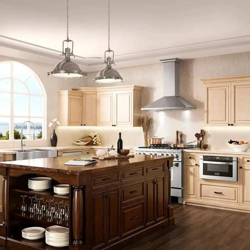 ZLINE 48" Stainless Steel Wall Range Hood KL2-48 by Farmhouse Kitchen and Bath