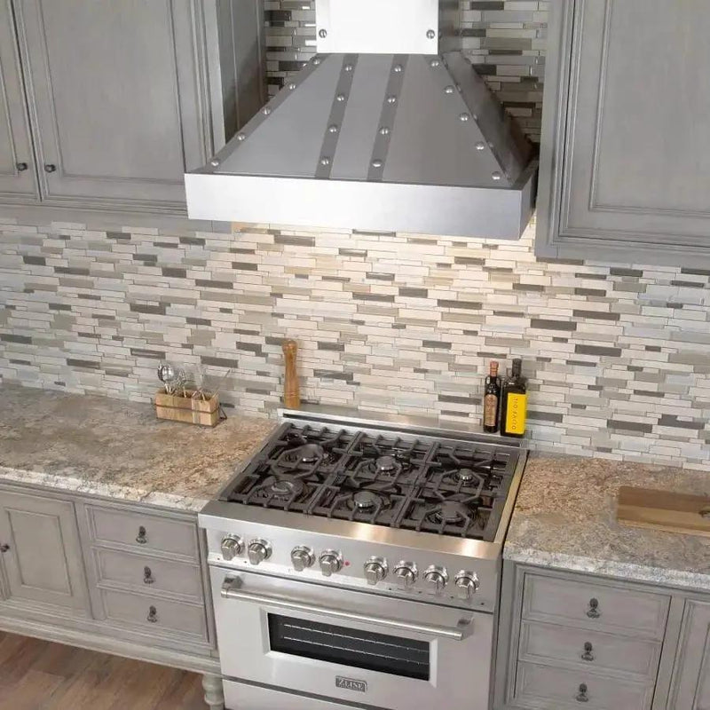 ZLINE 48" Stainless Wall Range Hood 655-4SSSS-48 by Farmhouse Kitchen and Bath