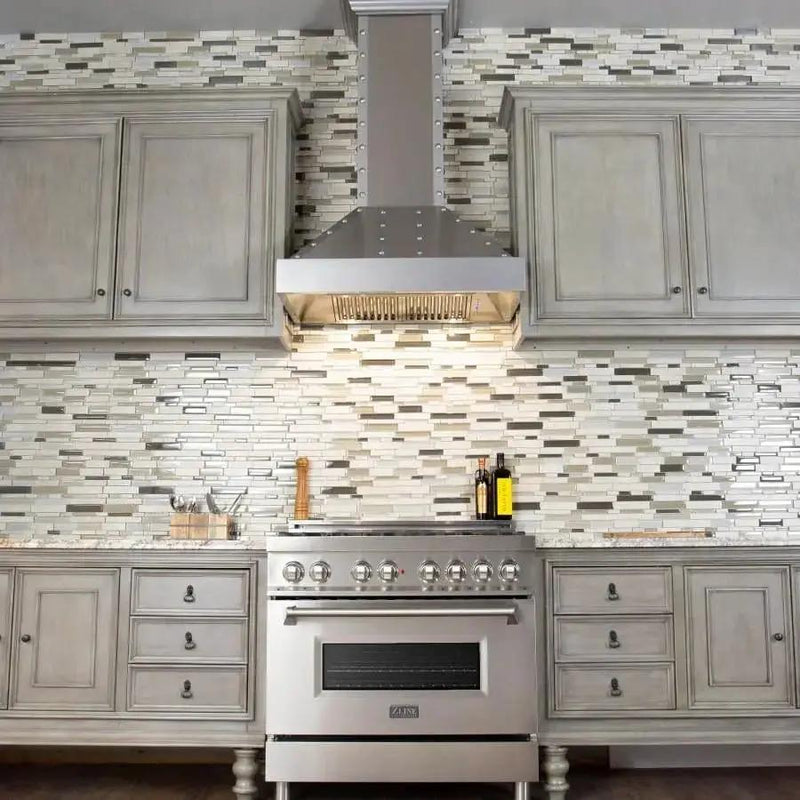 ZLINE 48" Stainless Wall Range Hood 655-4SSSS-48 by Farmhouse Kitchen and Bath