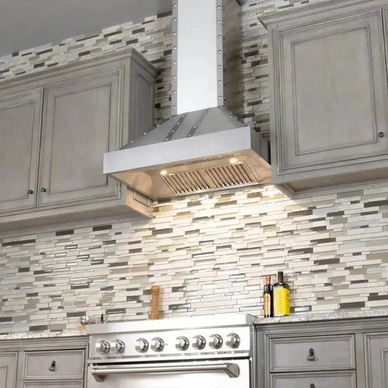 ZLINE 48" Stainless Wall Range Hood 655-4SSSS-48 by Farmhouse Kitchen and Bath