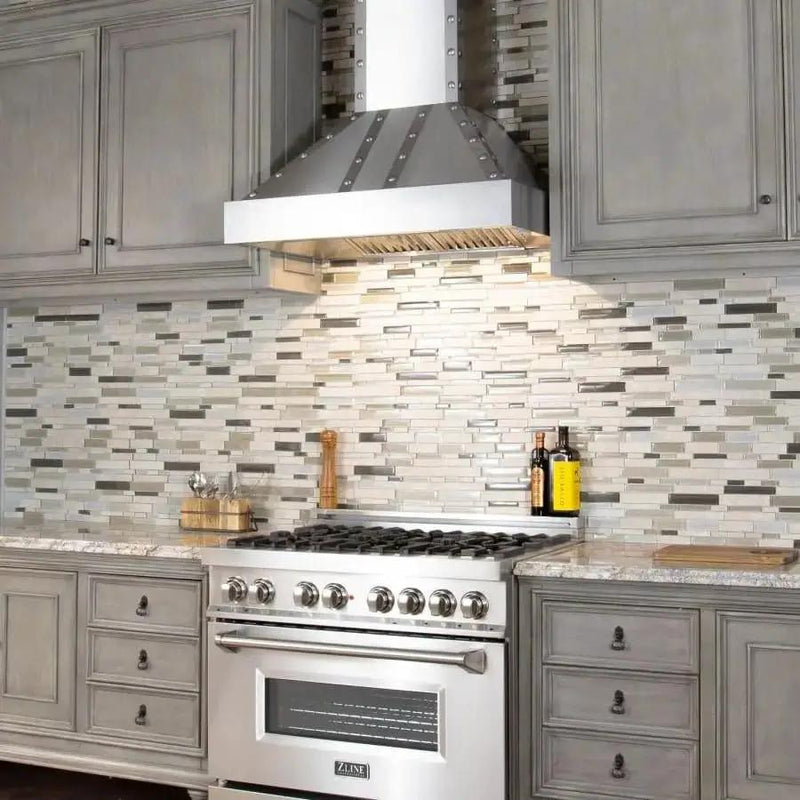 ZLINE 48" Stainless Wall Range Hood 655-4SSSS-48 by Farmhouse Kitchen and Bath