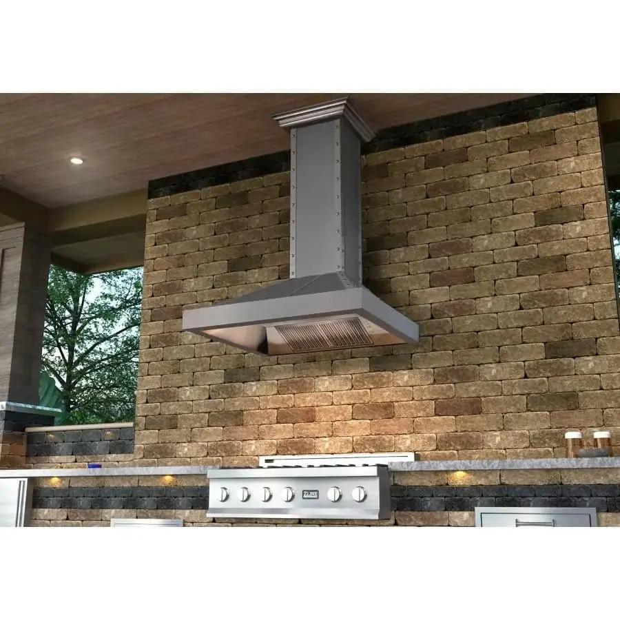 ZLINE 48" Stainless Wall Range Hood 655-4SSSS-48 by Farmhouse Kitchen and Bath