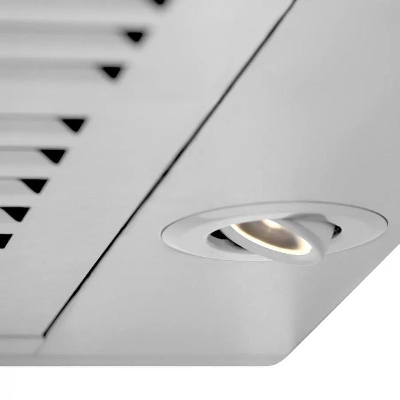 ZLINE 48" Wall Range Hood, Built-in CrownSound® Bluetooth Speakers, KBCRN-BT-48 by Farmhouse Kitchen and Bath