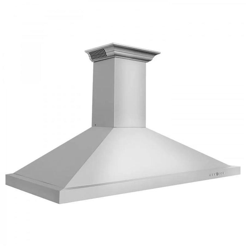 ZLINE 48" Wall Range Hood, Built-in CrownSound® Bluetooth Speakers, KBCRN-BT-48 by Farmhouse Kitchen and Bath