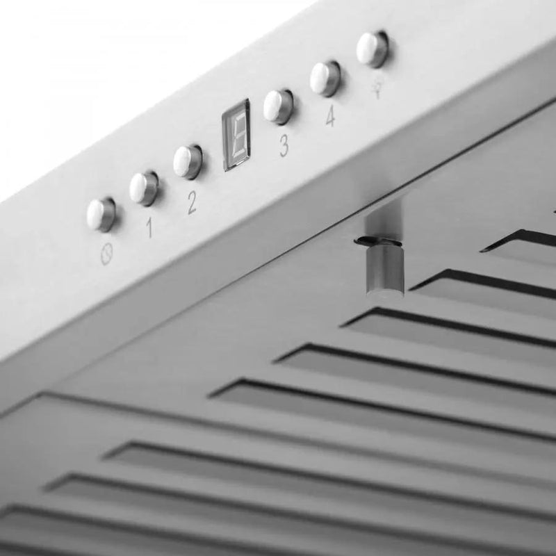 ZLINE 48" Wall Range Hood, Built-in CrownSound® Bluetooth Speakers, KBCRN-BT-48 by Farmhouse Kitchen and Bath