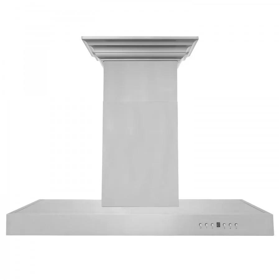 ZLINE 48" Wall Range Hood, Built-in CrownSound® Bluetooth Speakers, KECRN-BT-48 by Farmhouse Kitchen and Bath