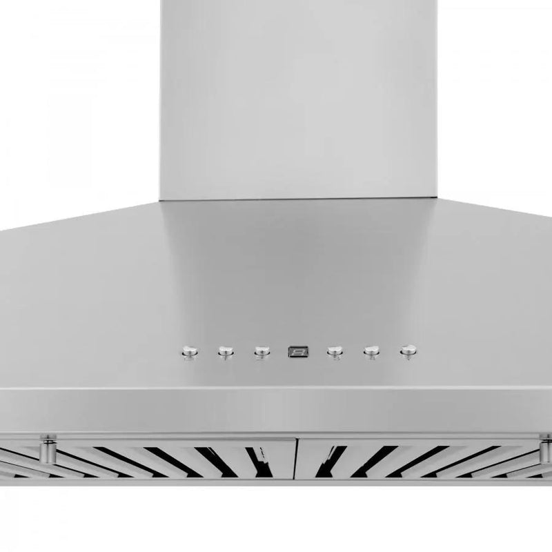 ZLINE 48" Wall Range Hood, Built-in CrownSound® Bluetooth Speakers, KL2CRN-BT-48 by Farmhouse Kitchen and Bath