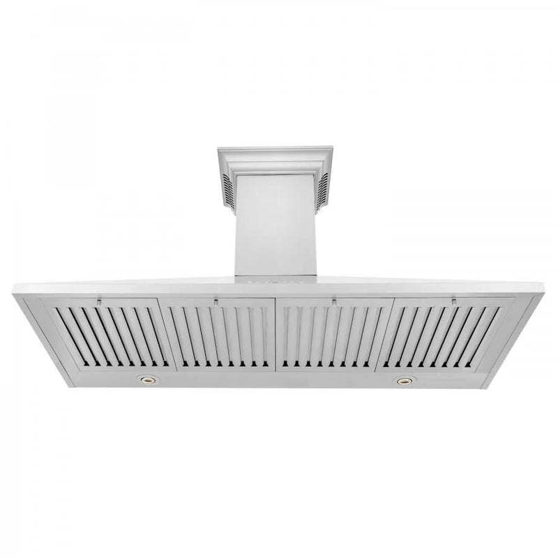 ZLINE 48" Wall Range Hood, Built-in CrownSound® Bluetooth Speakers, KL2CRN-BT-48 by Farmhouse Kitchen and Bath