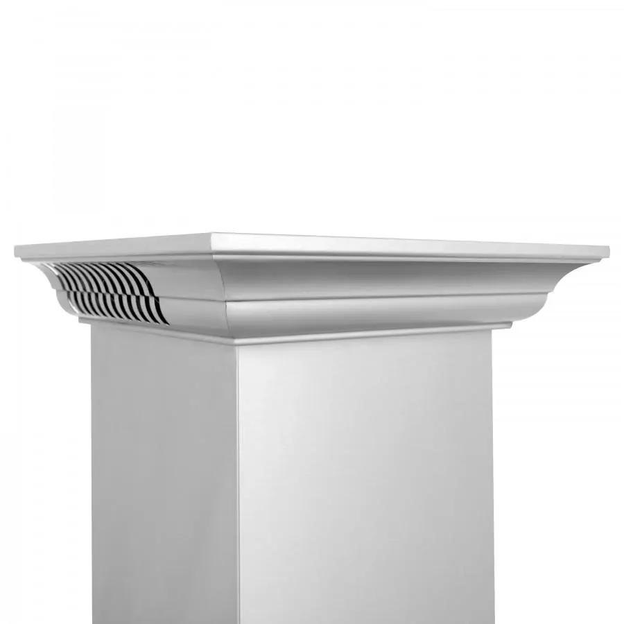 ZLINE 48" Wall Range Hood, Built-in CrownSound® Bluetooth Speakers, KL2CRN-BT-48 by Farmhouse Kitchen and Bath