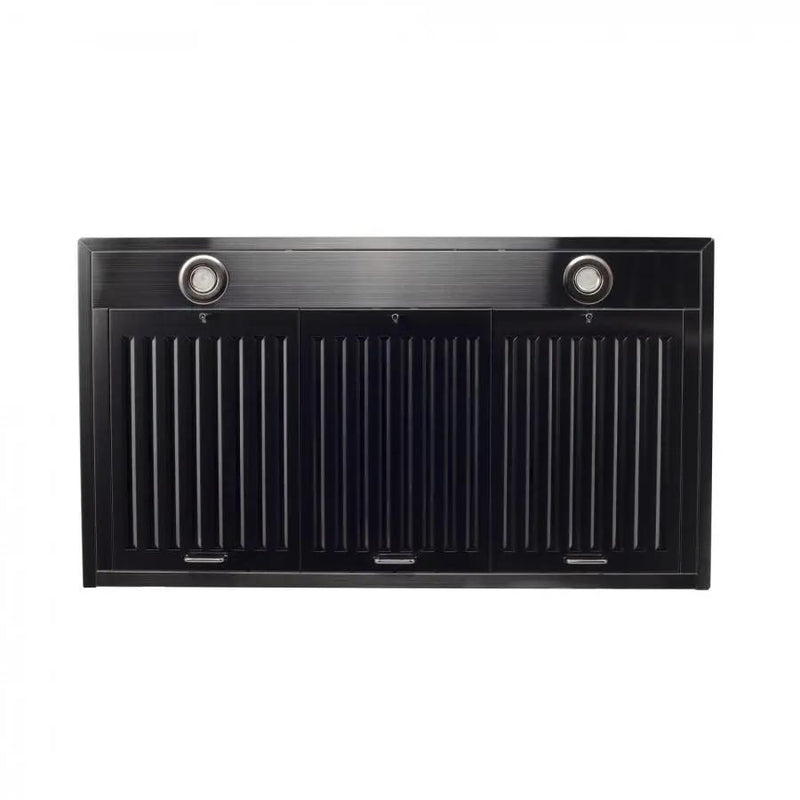 ZLINE 48" Wall Range Hood in Black Stainless Steel, BSKBN-48 by Farmhouse Kitchen and Bath