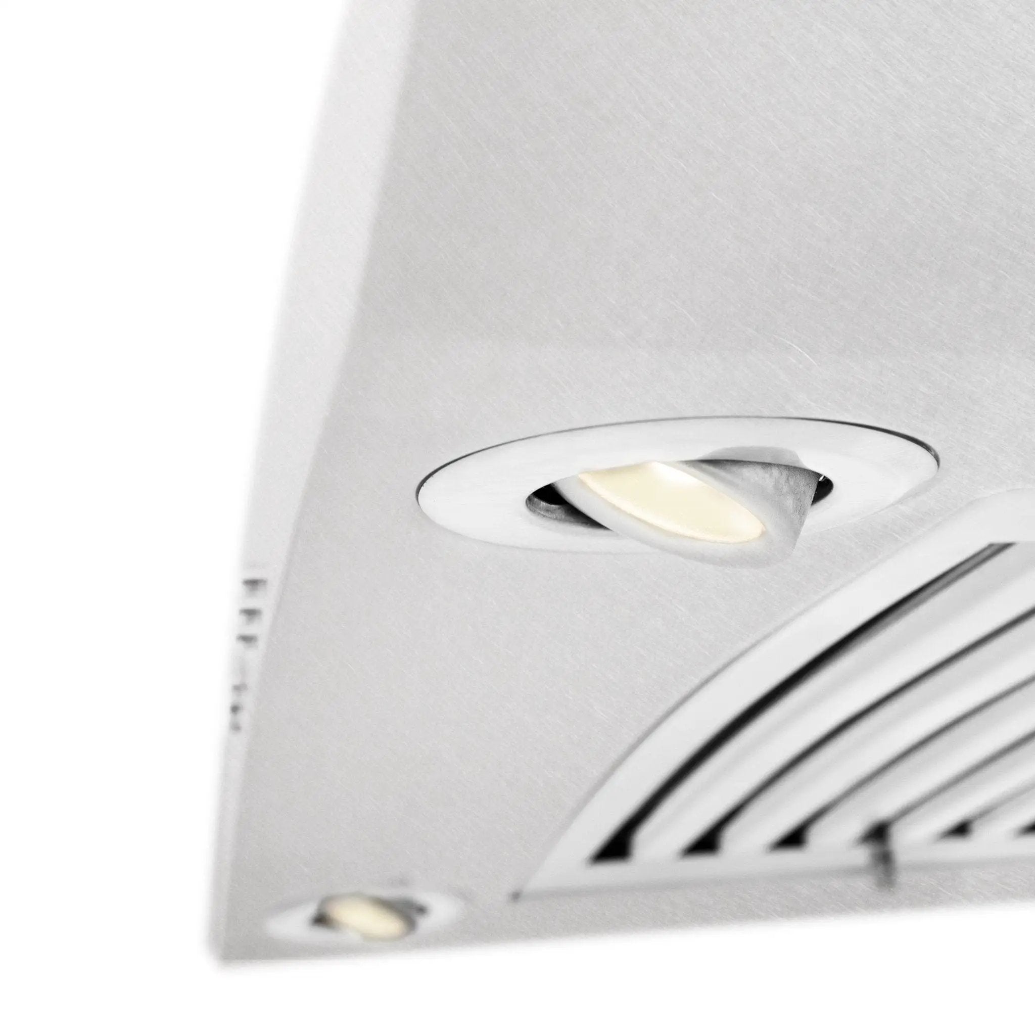 ZLINE 48" Wall Range Hood, Snow Finish Stainless & Glass, 8KN4S-48 by Farmhouse Kitchen and Bath