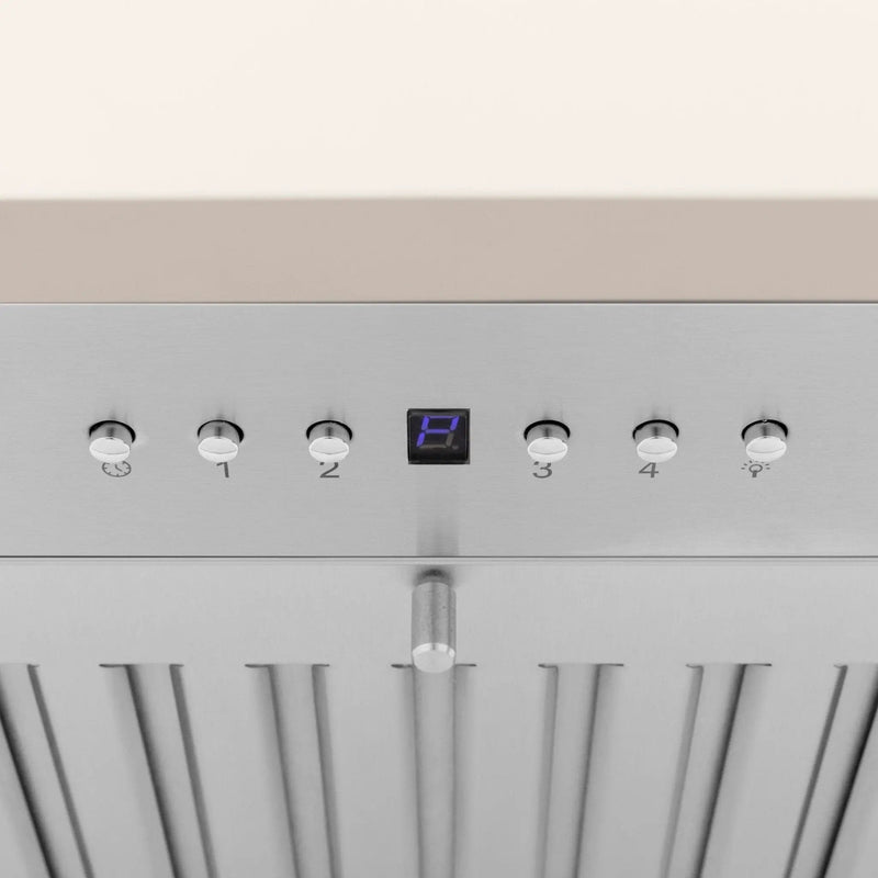 ZLINE 48" Wooden Wall Mount Range Hood in Cottage White, KPTT-48 by Farmhouse Kitchen and Bath