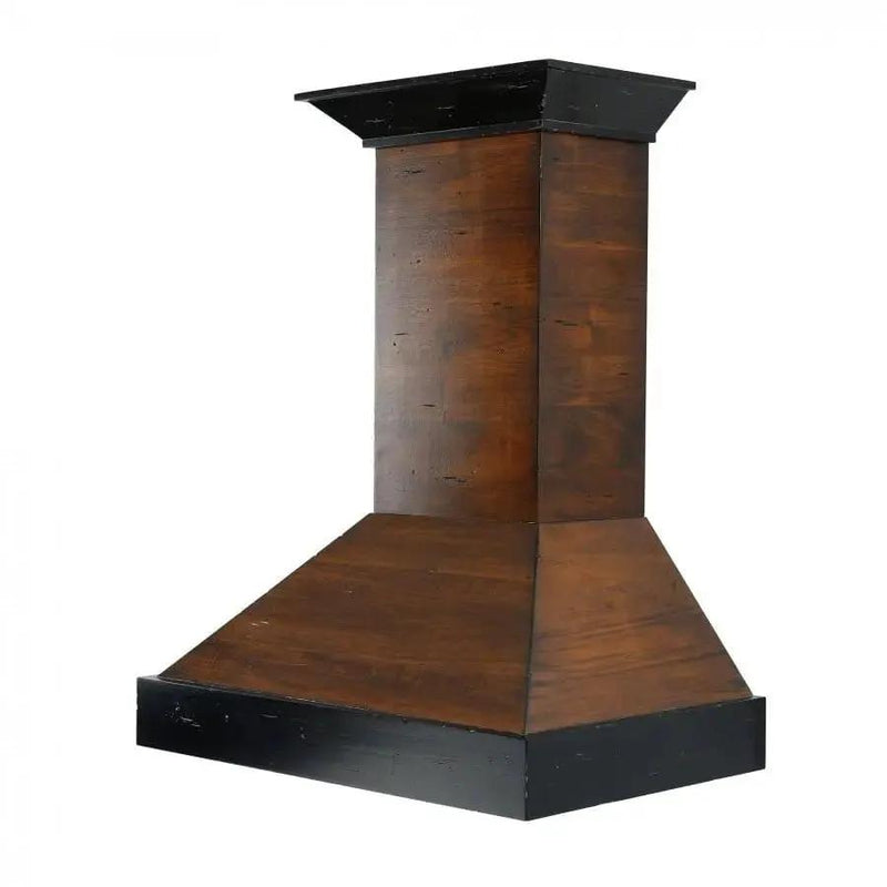 ZLINE 48" Wooden Wall Range Hood, Crown Molding KBAR-48 by Farmhouse Kitchen and Bath