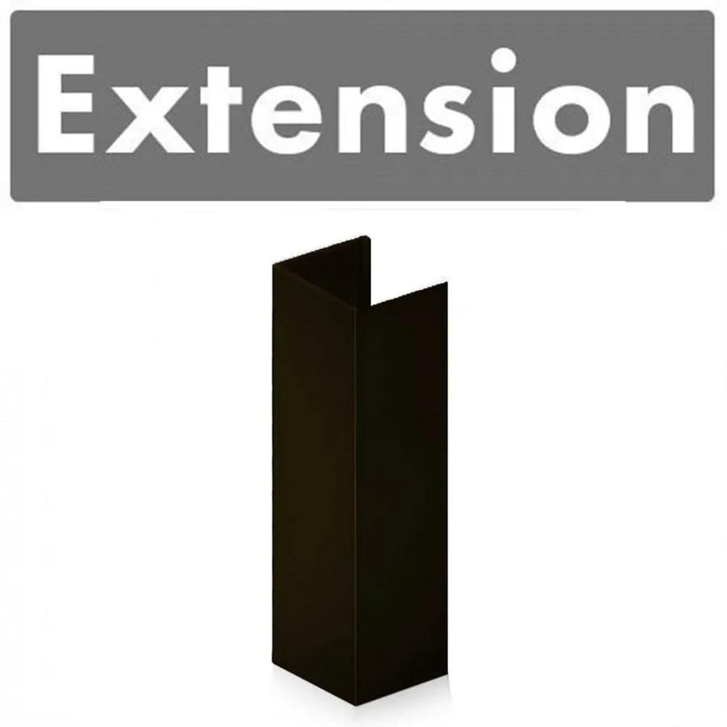 ZLINE 5' Chimney Extension for Ceilings up to 12.5', 8667B-E by Farmhouse Kitchen and Bath