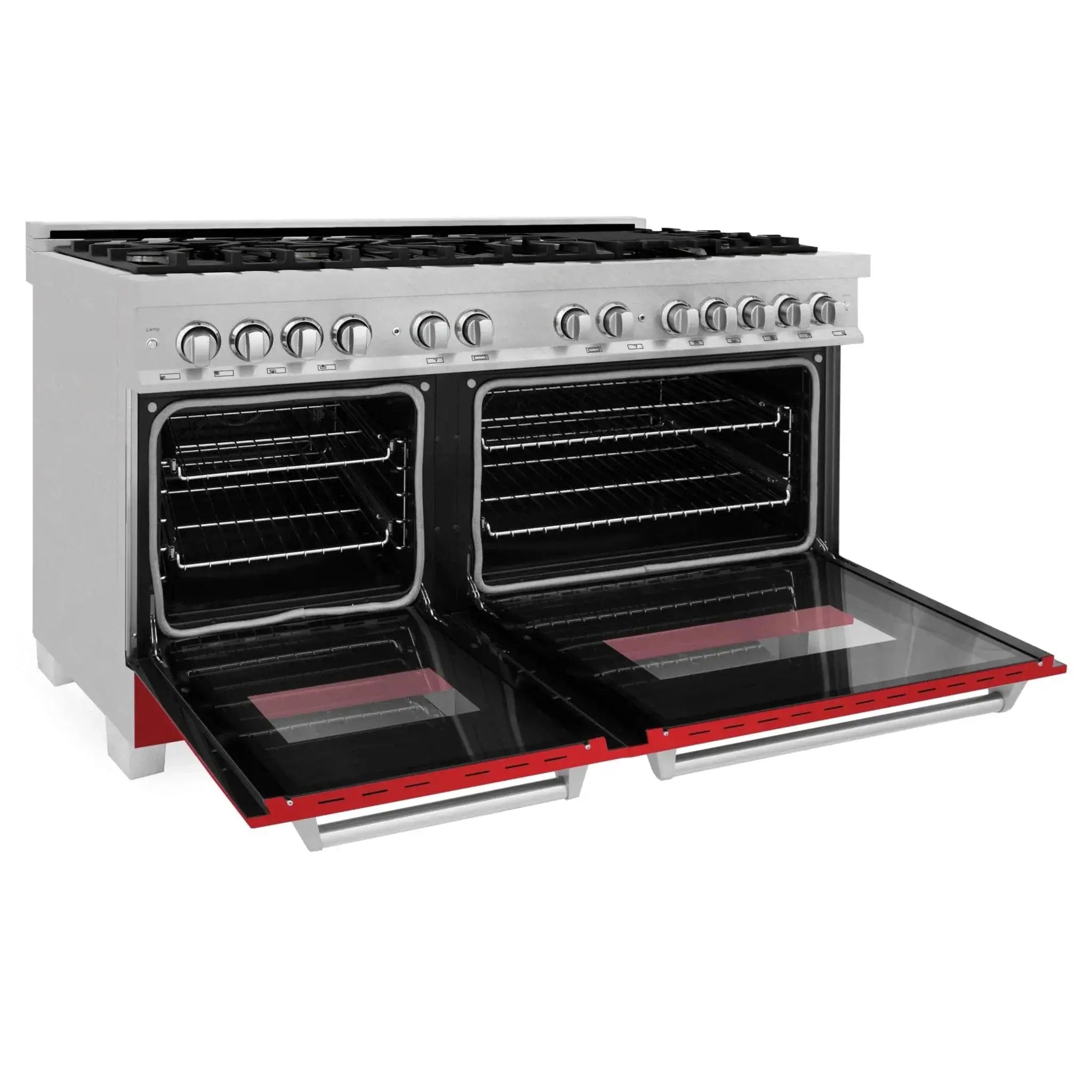 ZLINE 60" 7.4 cu. ft. Dual Fuel Range with Gas Stove and Electric Oven in Fingerprint Resistant Stainless Steel, RAS-RM-60 by Farmhouse Kitchen and Bath