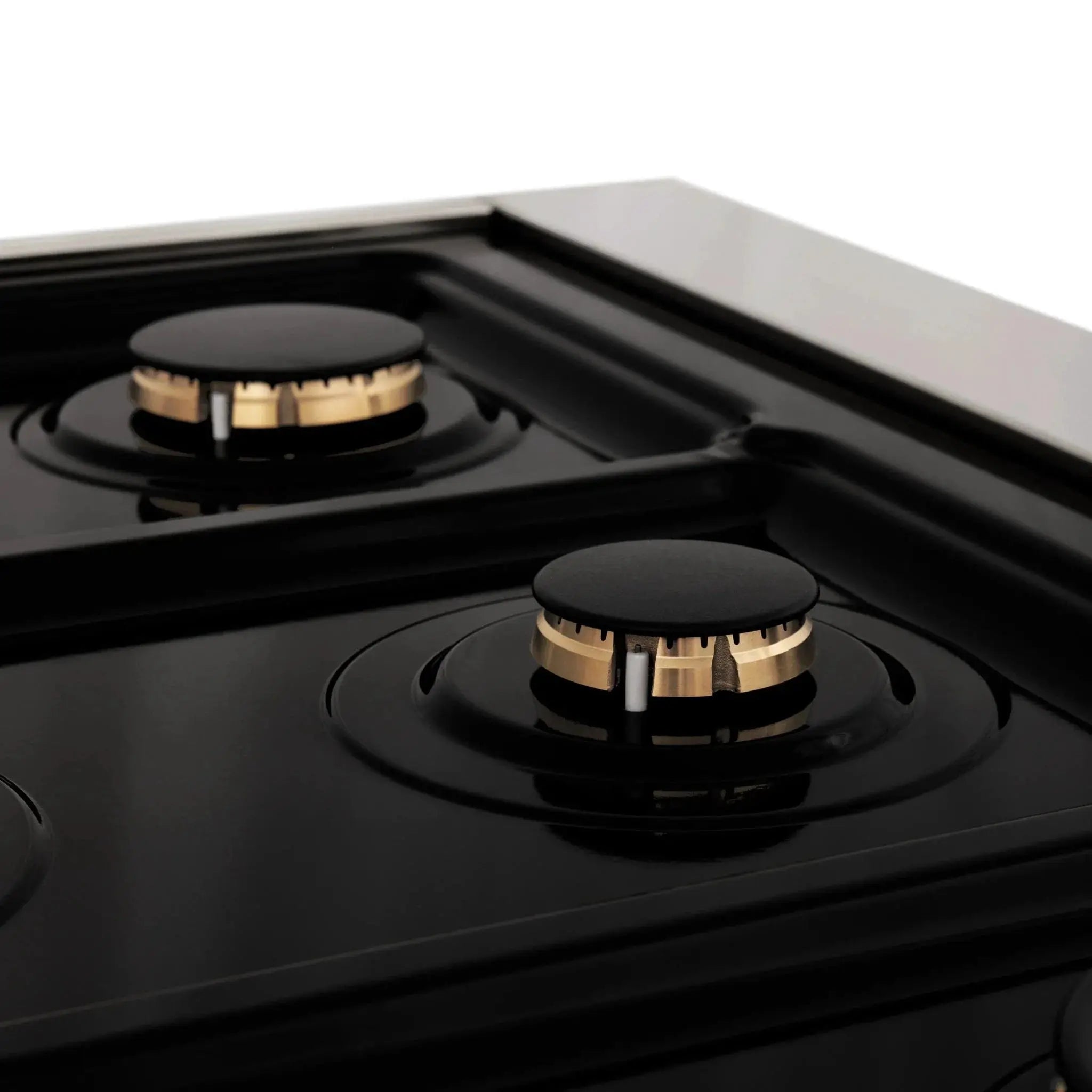 ZLINE 60" Autograph Edition, 7.4 cu. ft. Dual Fuel Range, RAZ-60-CB by Farmhouse Kitchen and Bath