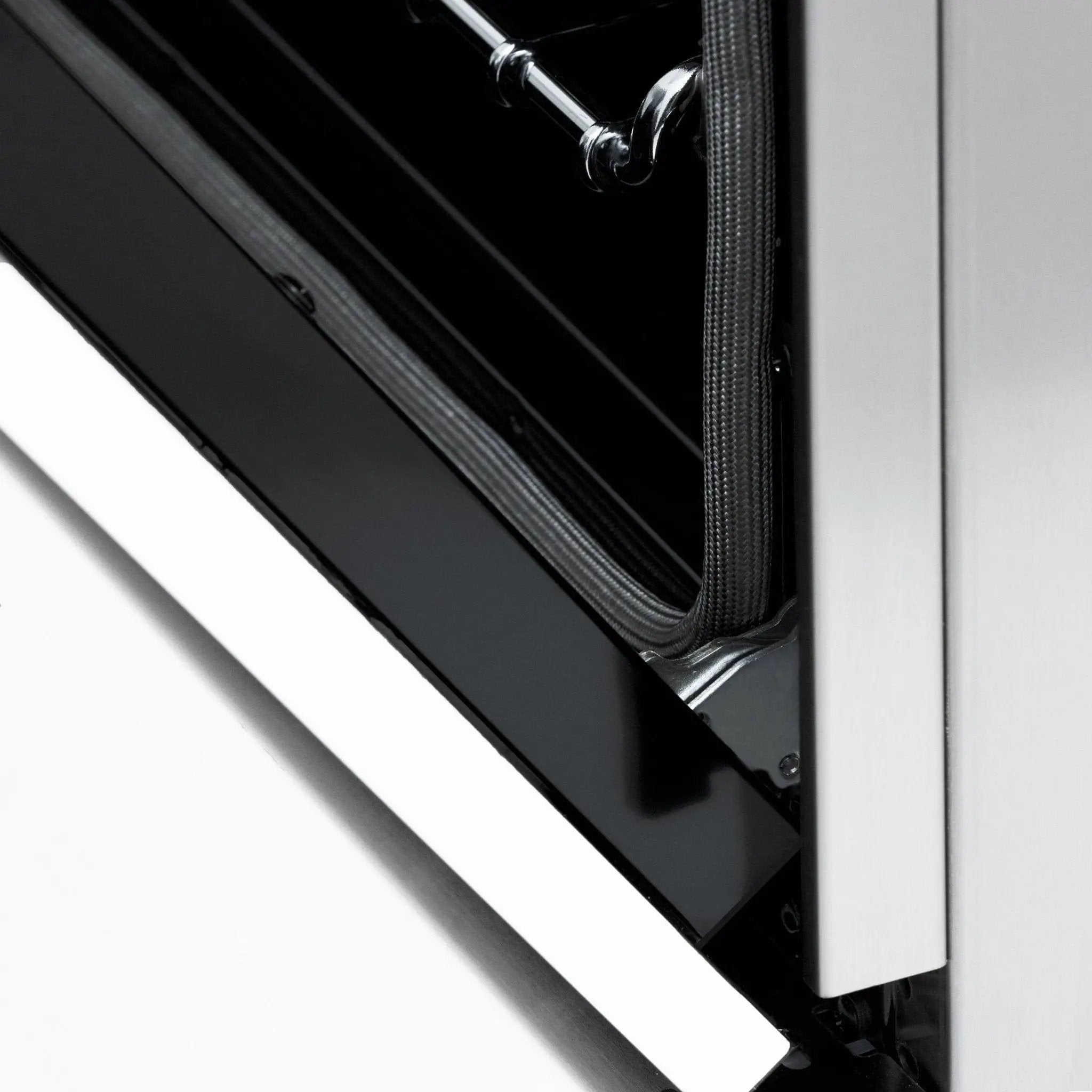 ZLINE 60" Autograph Edition, 7.4 cu. ft. Dual Fuel Range, RAZ-WM-60-MB by Farmhouse Kitchen and Bath