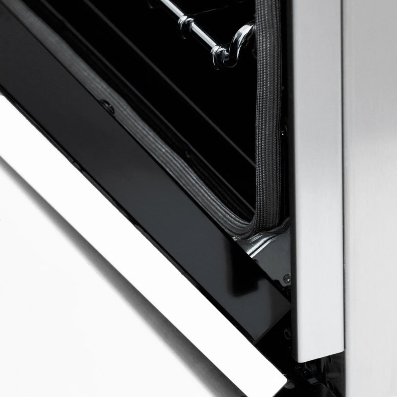 ZLINE 60" Autograph Edition, 7.4 cu. ft. Dual Fuel Range, RAZ-WM-60-MB by Farmhouse Kitchen and Bath