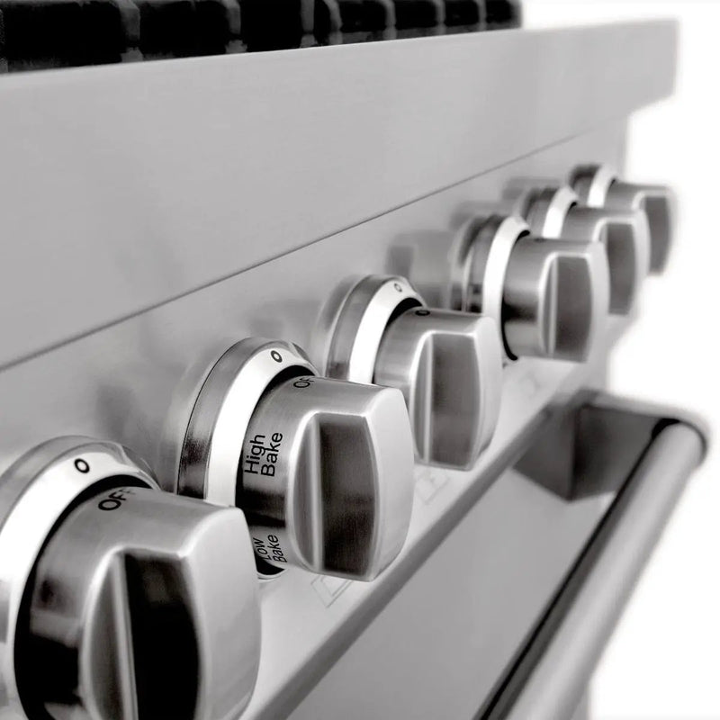ZLINE 60" Dual Fuel Range In Stainless Steel, Brass Burners, RA-BR-60 by Farmhouse Kitchen and Bath