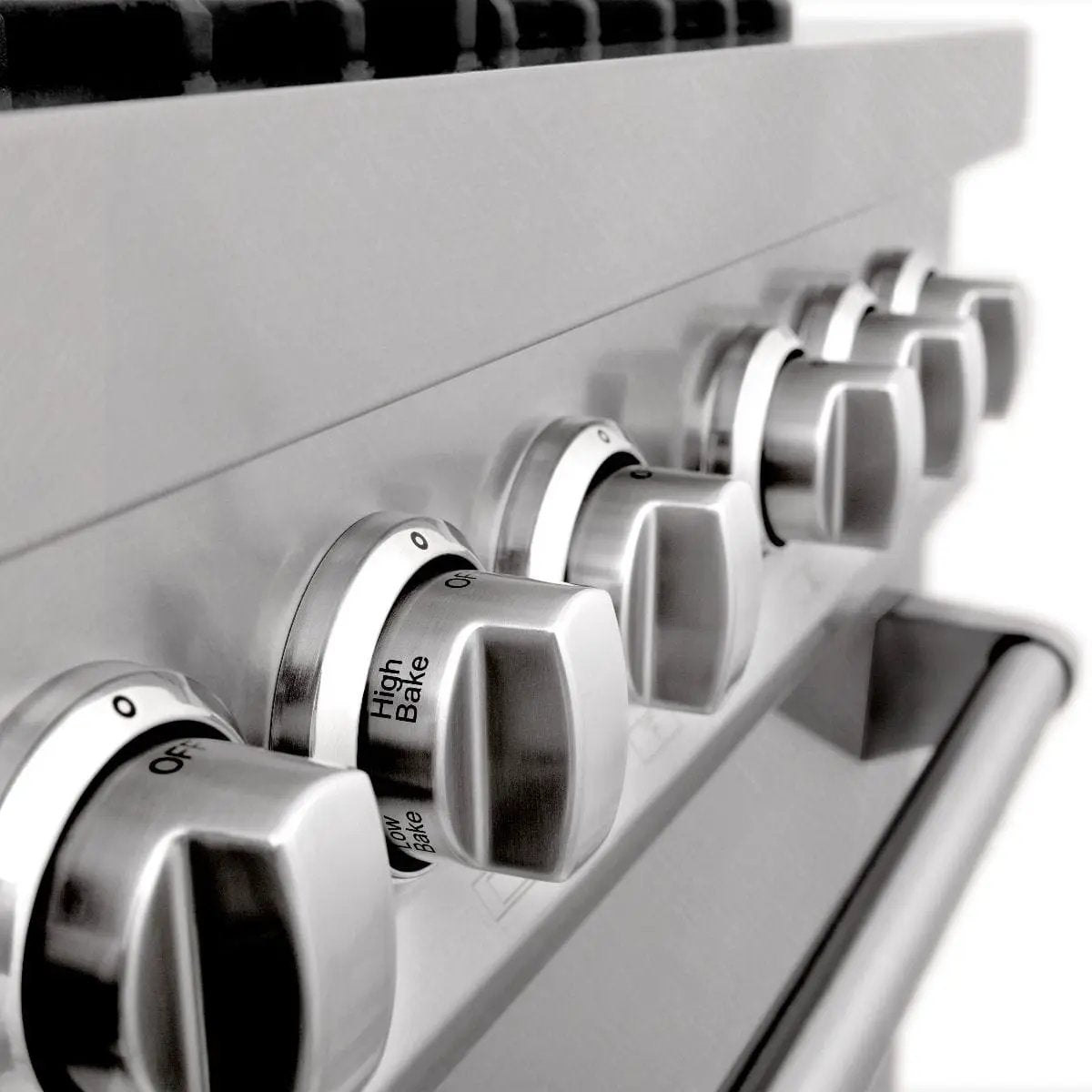 ZLINE 60" Dual Fuel Range, Snow Stainless, Brass Burners, RAS-SN-BR-60 by Farmhouse Kitchen and Bath