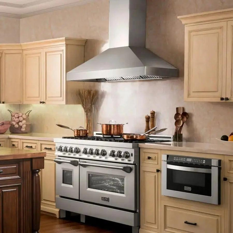 ZLINE 60" Stainless Steel Wall Range Hood 597-60 by Farmhouse Kitchen and Bath