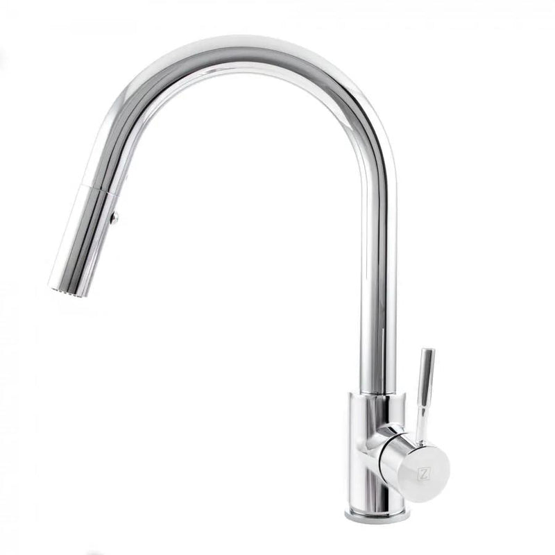 ZLINE Arthur Kitchen Faucet, ATH-KF-CH by Farmhouse Kitchen and Bath