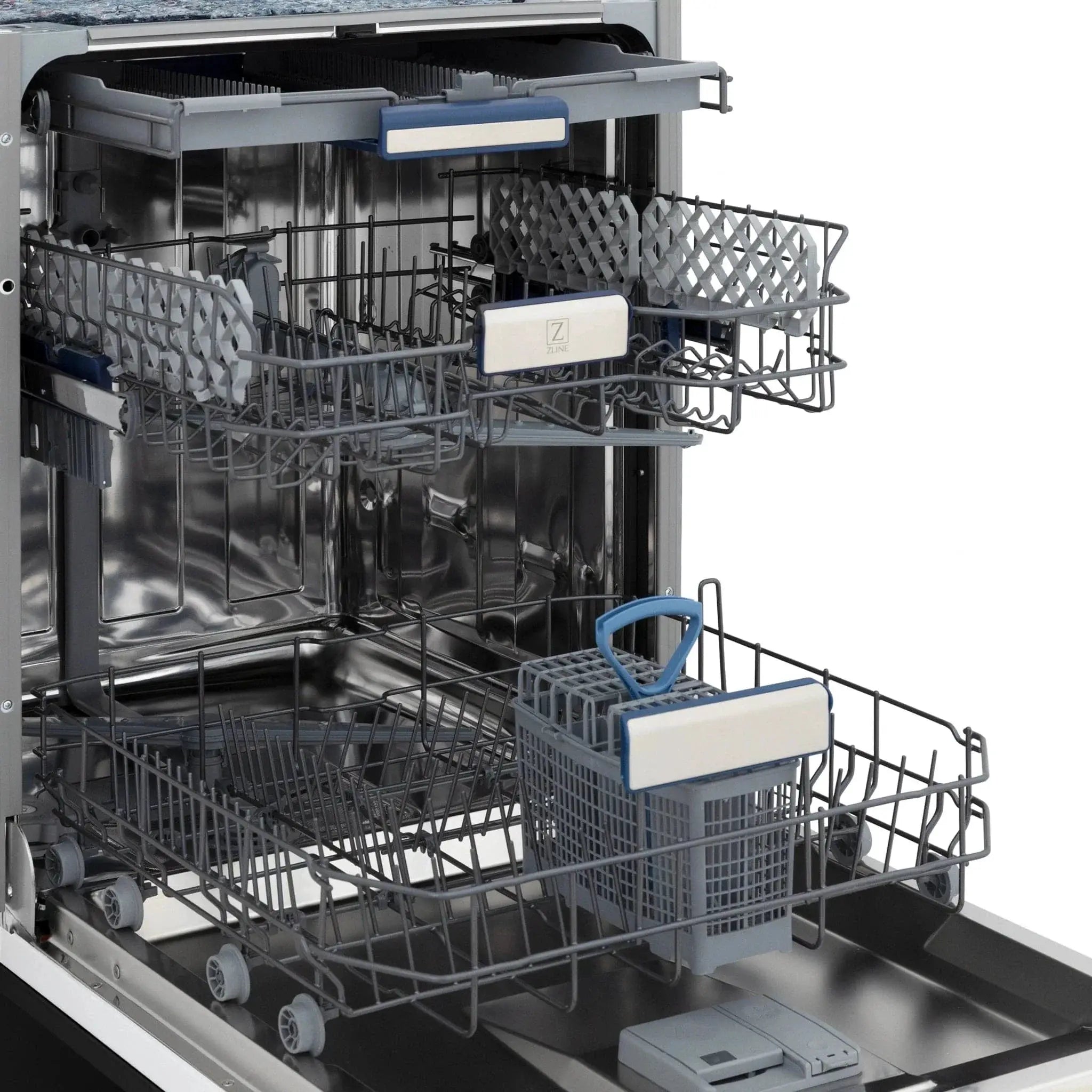 ZLINE Autograph 18" Dishwasher Black Stainless, Bronze, DWVZ-BS-18-CB by Farmhouse Kitchen and Bath
