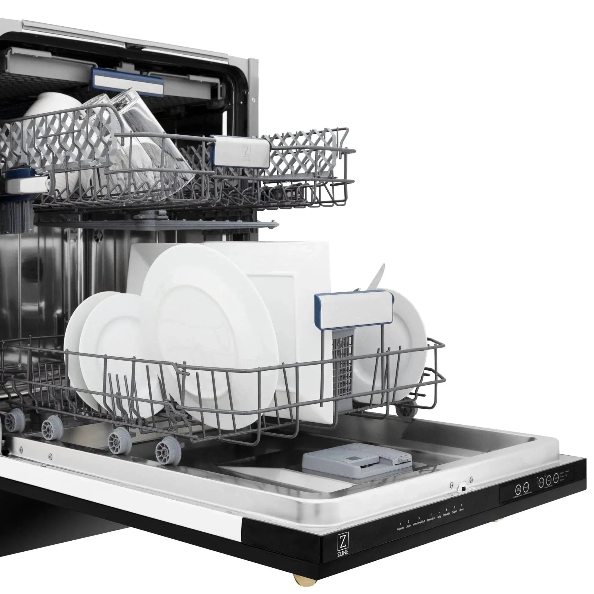 ZLINE Autograph 18" Dishwasher Black Stainless, Bronze, DWVZ-BS-18-CB by Farmhouse Kitchen and Bath