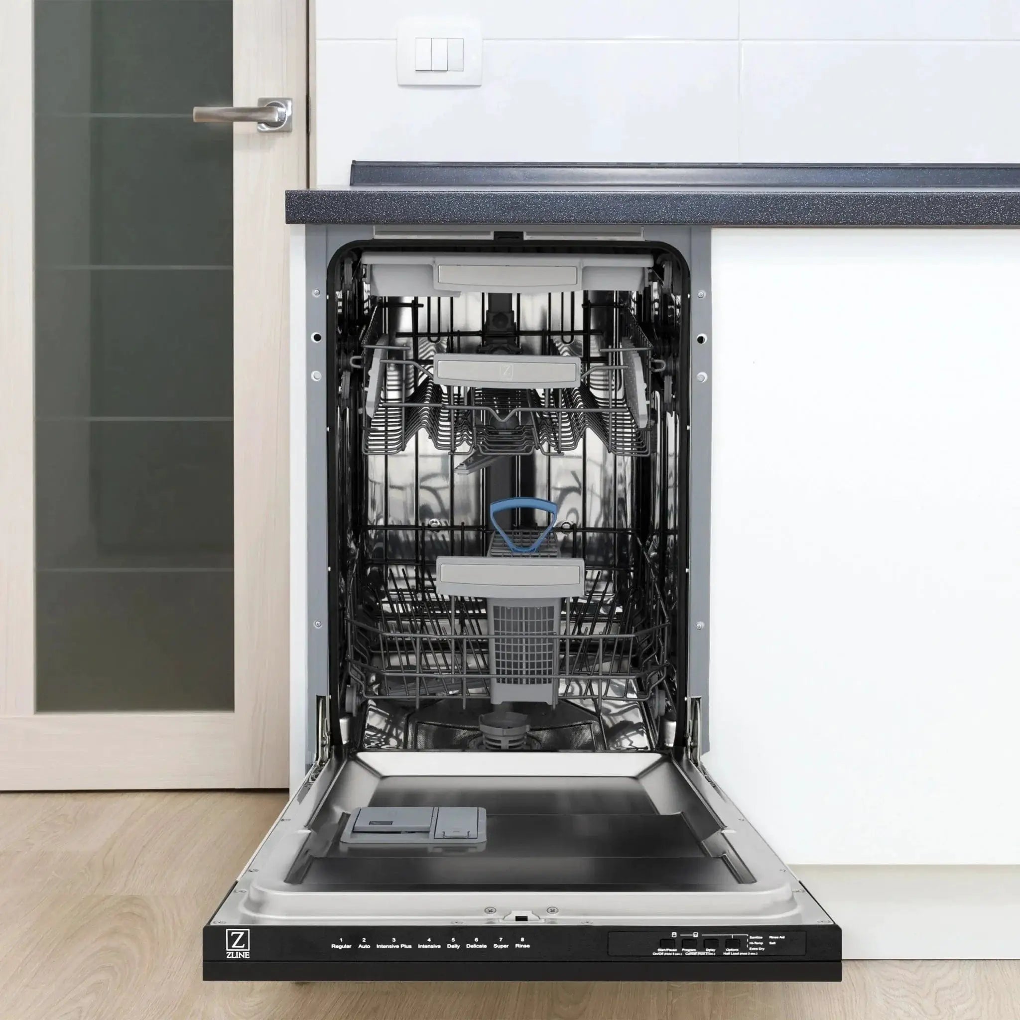 ZLINE Autograph 18" Dishwasher Black Stainless, Bronze, DWVZ-BS-18-CB by Farmhouse Kitchen and Bath