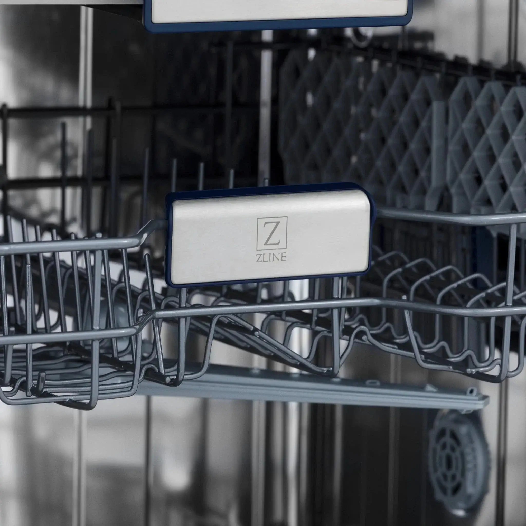 ZLINE Autograph 24" Dishwasher Black Stainless, DWVZ-BS-24-CB by Farmhouse Kitchen and Bath