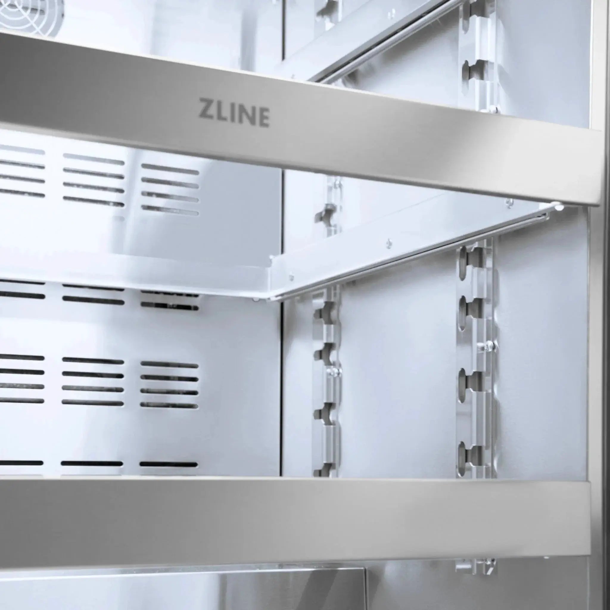 ZLINE Autograph Edition 24 in. Touchstone 151 Can Beverage Fridge With Stainless Steel Glass Door And Polished Gold Handle RBSOZ-GS-24-G by Farmhouse Kitchen and Bath