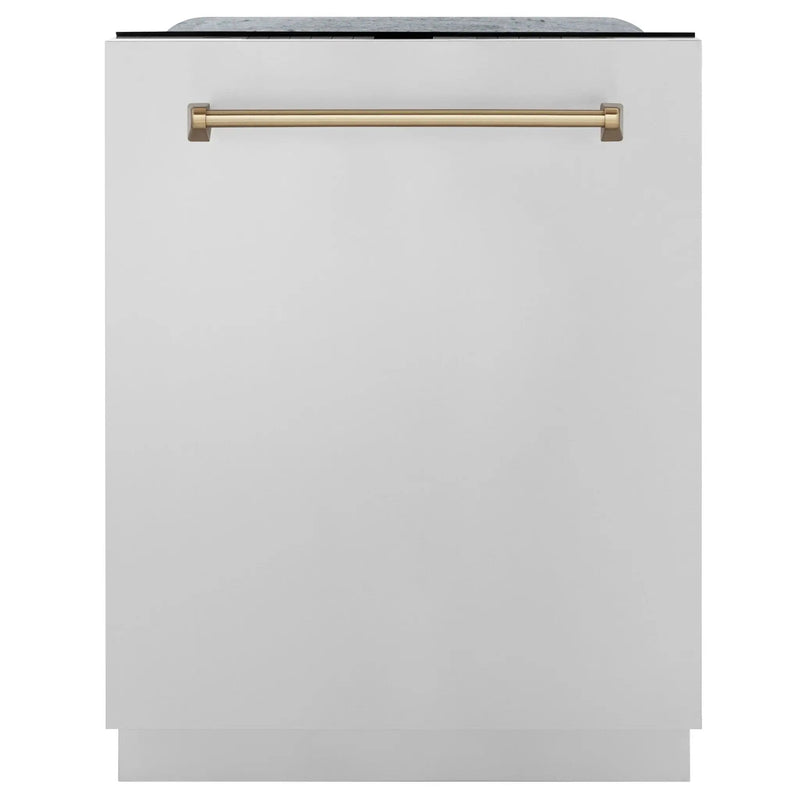 ZLINE Autograph Edition 24" Tall Tub Dishwasher DWMTZ-304-24-CB by Farmhouse Kitchen and Bath