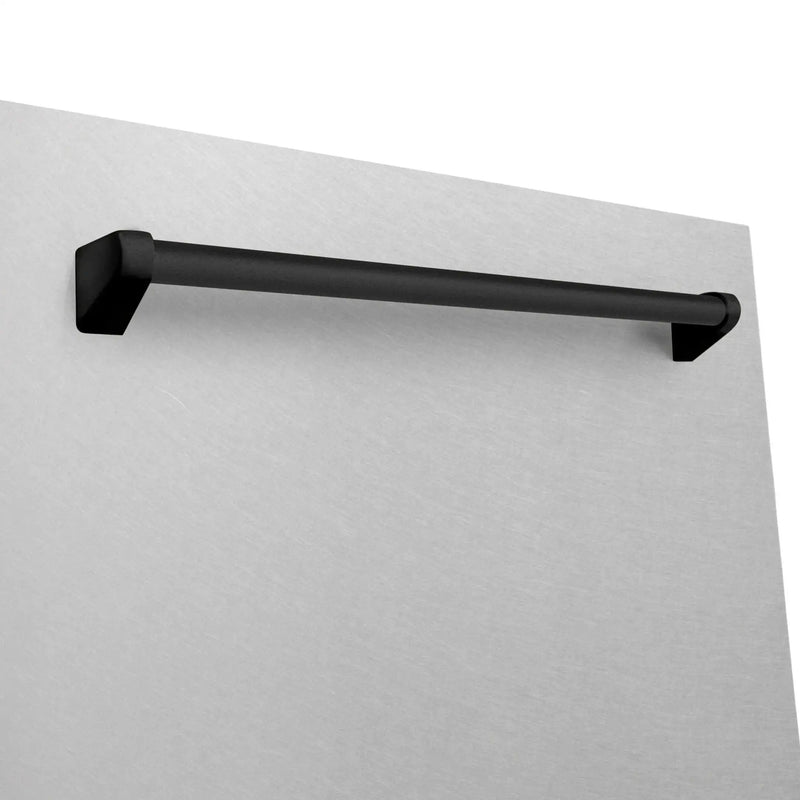 ZLINE Autograph Edition 24" Tall Tub Dishwasher DWMTZ-SN-24-MB by Farmhouse Kitchen and Bath