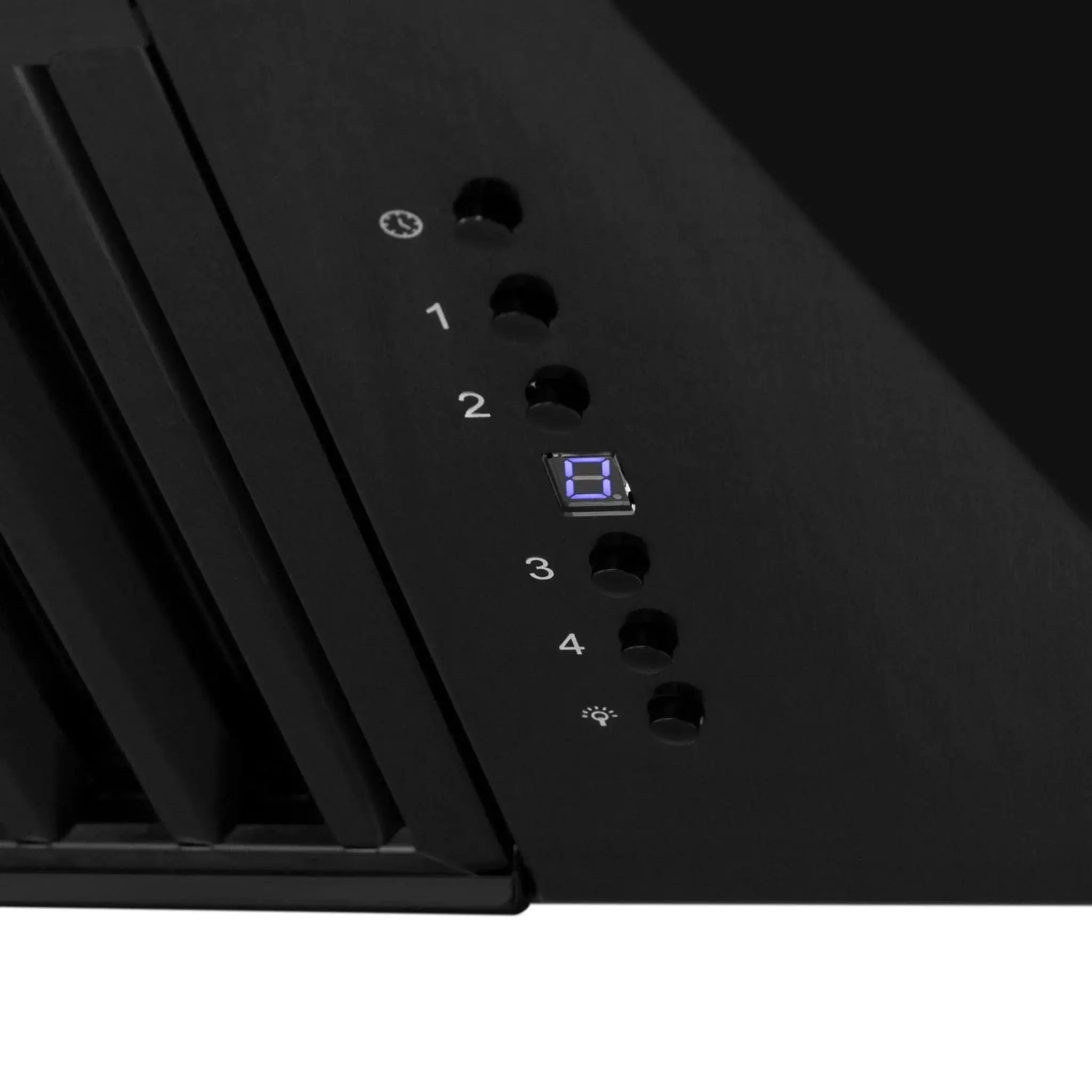 ZLINE Black Stainless Steel Range Hood with Black Stainless Steel Handle - BS655-36-BS by Farmhouse Kitchen and Bath
