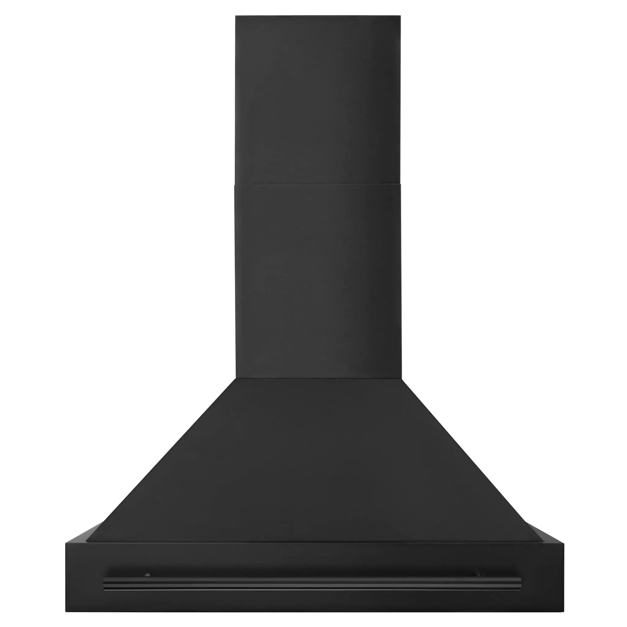 ZLINE Black Stainless Steel Range Hood with Black Stainless Steel Handle - BS655-36-BS by Farmhouse Kitchen and Bath