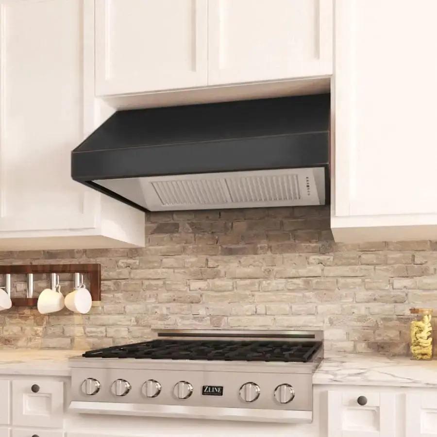 ZLINE 36"Oil-Rubbed Under Cabinet Range Hood, 8685B-36 by Farmhouse Kitchen and Bath