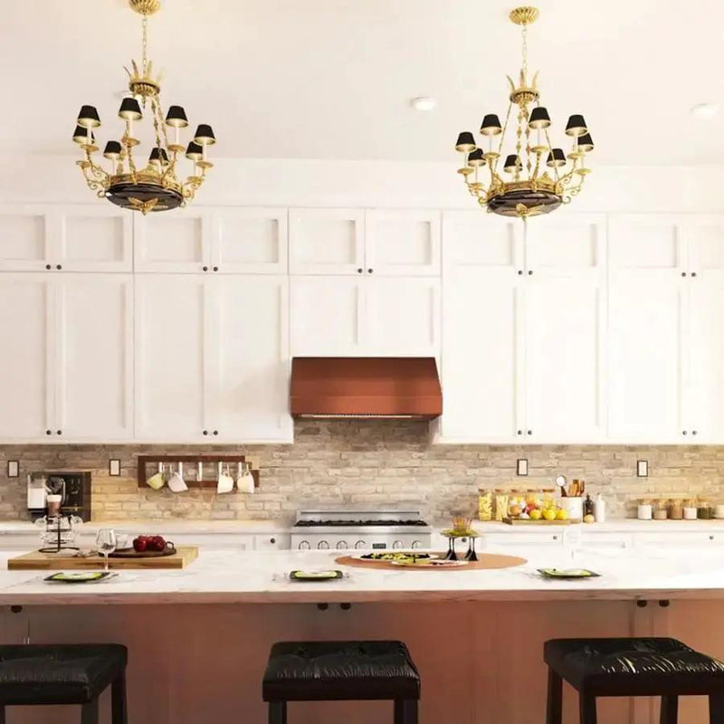 ZLINE 42" Copper Under Cabinet Range Hood, 8685C-42 by Farmhouse Kitchen and Bath