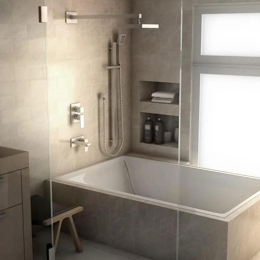 ZLINE Bliss Shower System in Brushed Nickel, BLS-SHS-BN by Farmhouse Kitchen and Bath