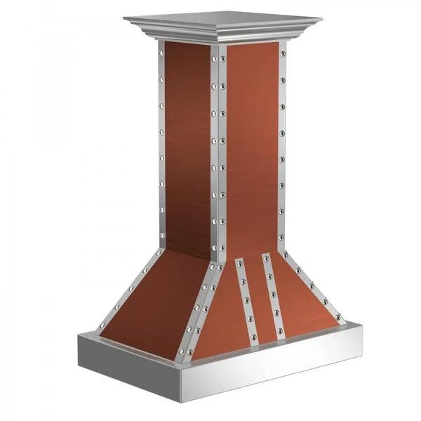 ZLINE 30" Copper Finish Island Range Hood, 655i-CSSSS-30, photo 2 of 10