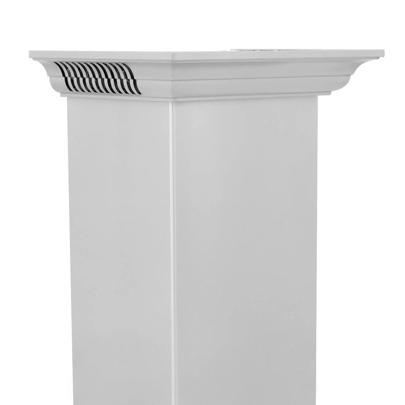 ZLINE Crown Molding in Stainless Steel with Built-in Bluetooth Speakers CM6-BT-KF1/KF2 by Farmhouse Kitchen and Bath