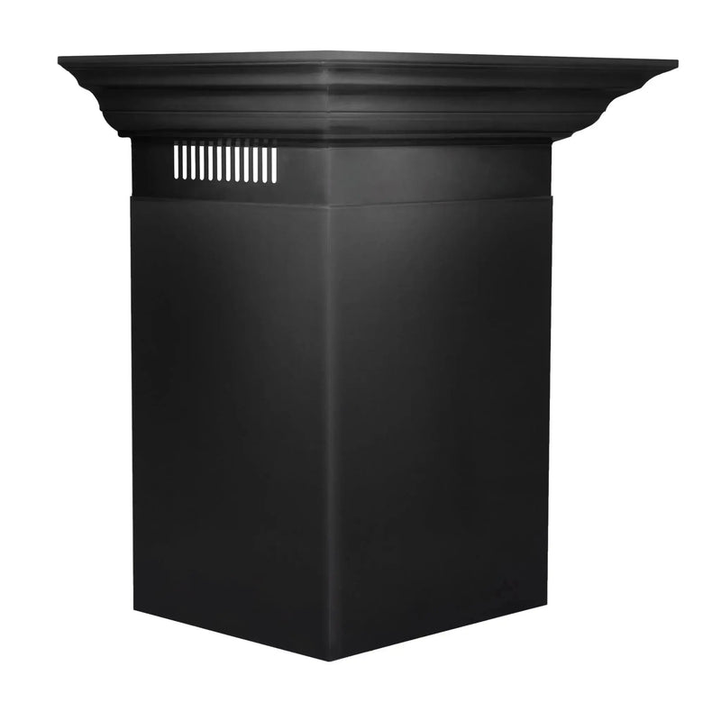 ZLINE Crown Molding Profile 6 Wall Mount RangeHood CM6-BSKEN by Farmhouse Kitchen and Bath