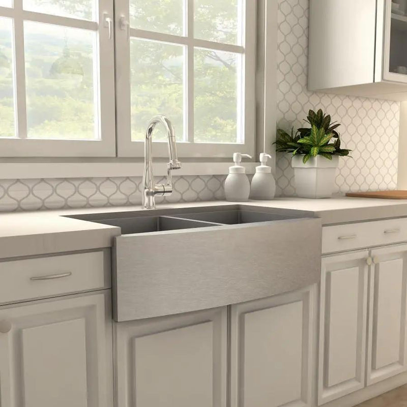 ZLINE Dali Kitchen Faucet in Chrome, DAL-KF-CH by Farmhouse Kitchen and Bath