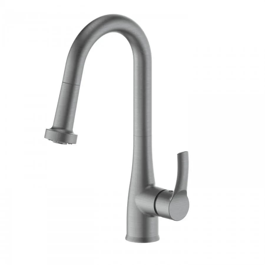 ZLINE Dali Kitchen Faucet in Gun Metal, DAL-KF-GM by Farmhouse Kitchen and Bath