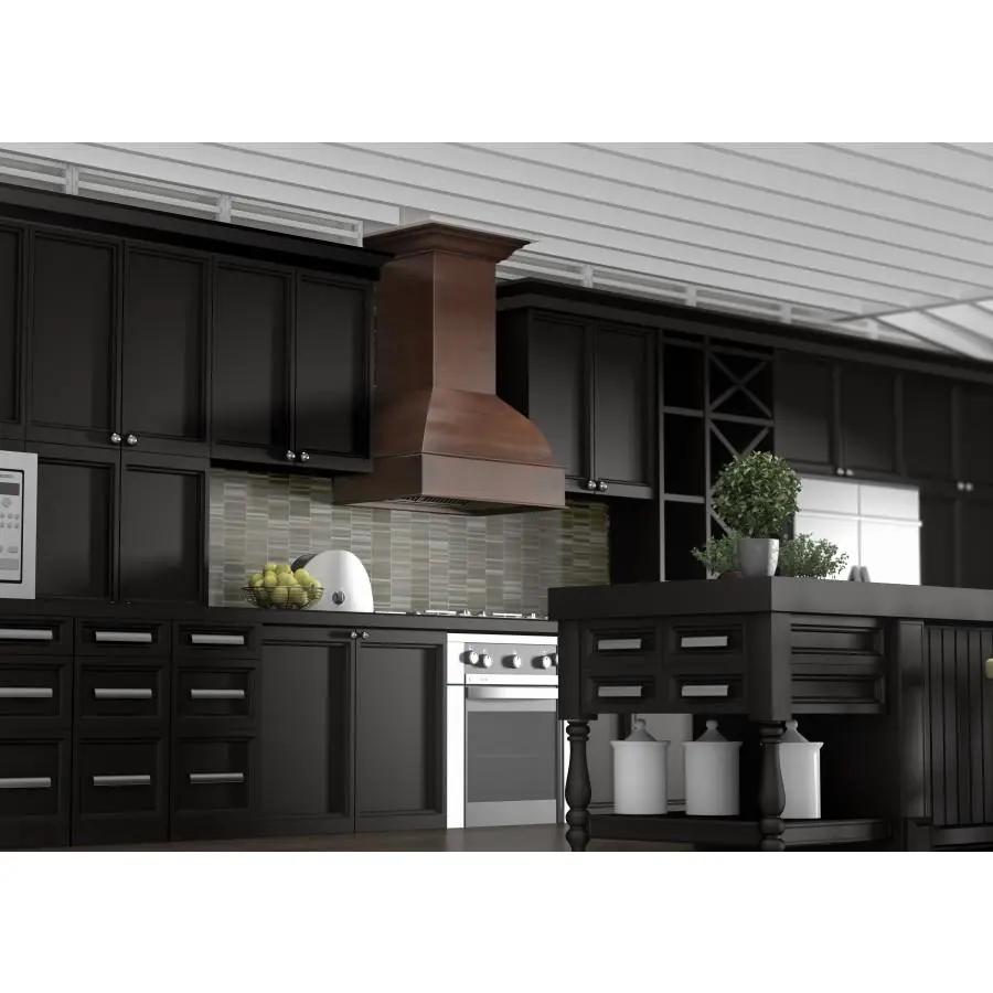 ZLINE 30" Wooden Wall Range Hood, Hamilton, Remote Motor, 369WH-RD-30 by Farmhouse Kitchen and Bath