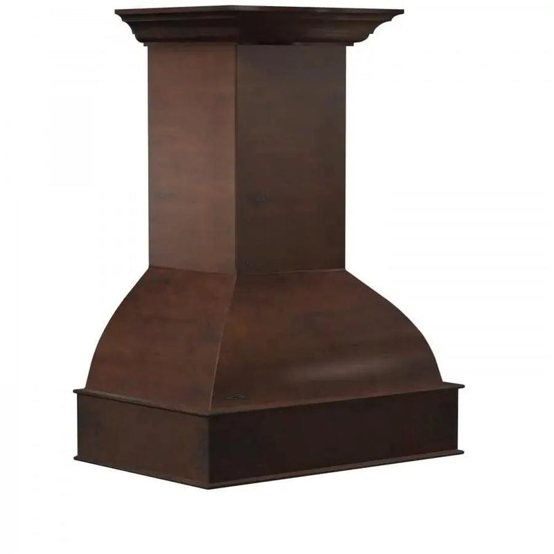 ZLINE 30" Wooden Wall Range Hood, Crown Molding 369WH-30 by Farmhouse Kitchen and Bath